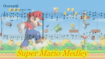 Super Mario for piano – Alfred Publishing