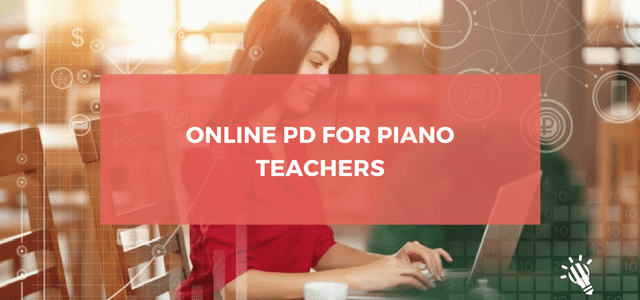online PD for piano teachers