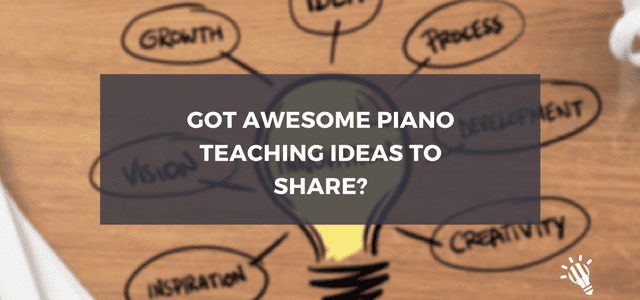 piano teaching ideas