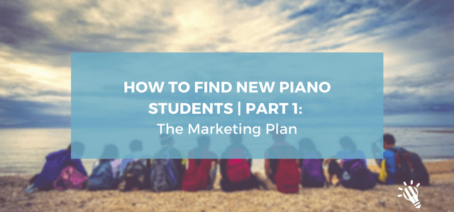 find new piano students
