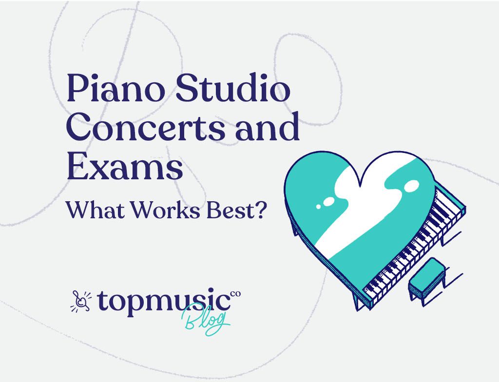 Recitals Concerts and Exams blog illustration