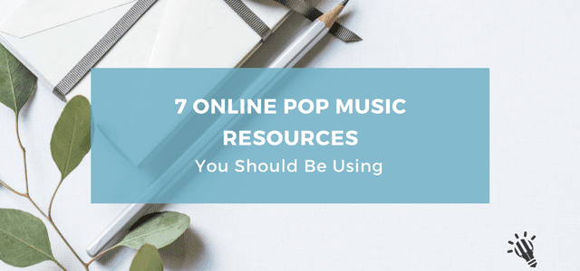 online pop music resources