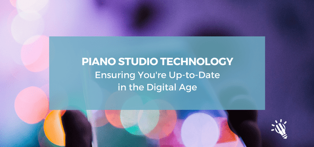 piano studio technology