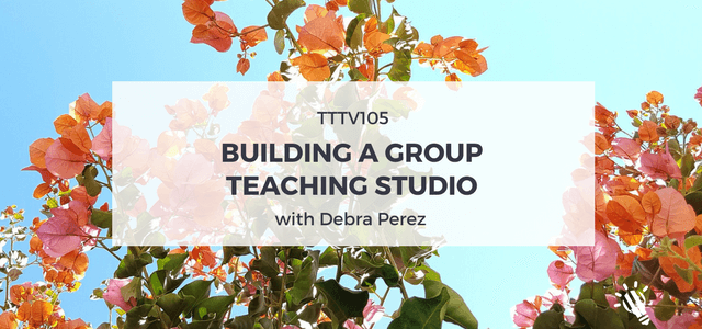 group teaching studio debra perez