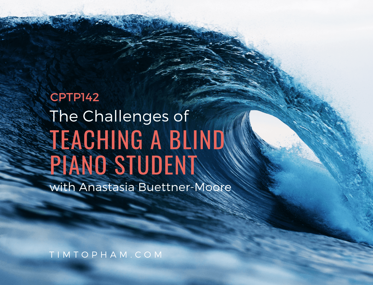 blind piano student