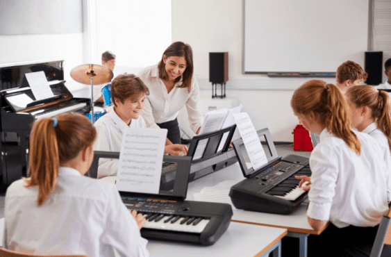 Creative piano teaching 