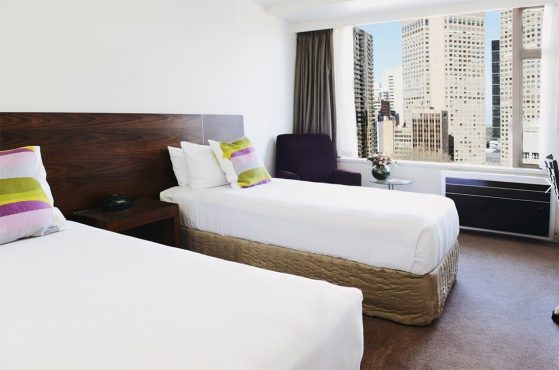 Hotel Accommodation Melbourne Twin Room