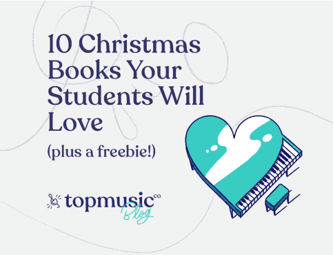 10 Christmas Books Your Students Will Love, including Free Lead Sheets