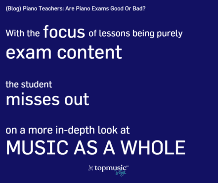 Piano Exams Bad Point - Misses Out In-depth Look At Music 