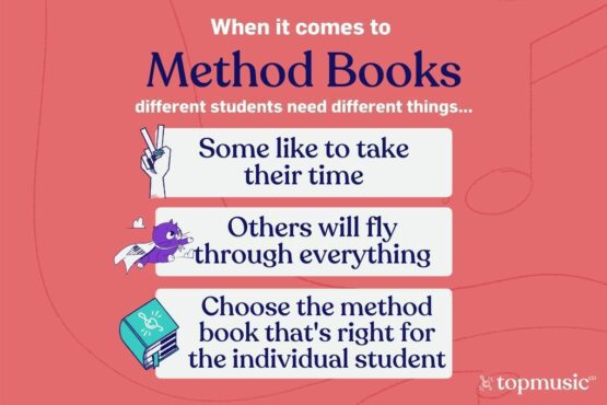 when it comes to method books, different students need different things