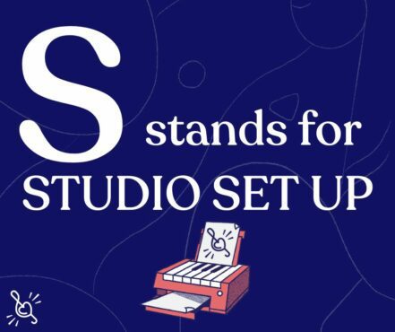 S stands for Studio Set Up