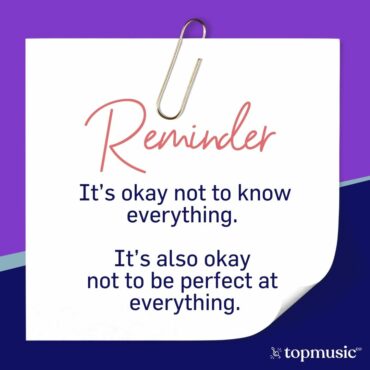 Reminder that it's okay not to know everything