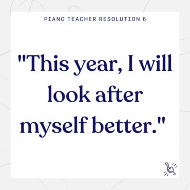 piano teachers' resolution 6