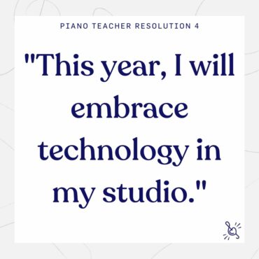 piano teachers' resolution 4